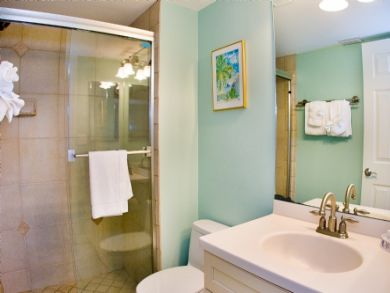 Bathroom with walk-in shower